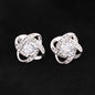 Love Knot Stud Earrings - Babaccam