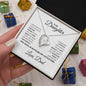 To My Daughter Forever Love Necklace From Dad - Babaccam
