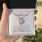 To My Daughter-in-Law Forever Love Necklace - Babaccam