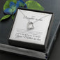 To My Daughter-in-Law Forever Love Necklace - Babaccam