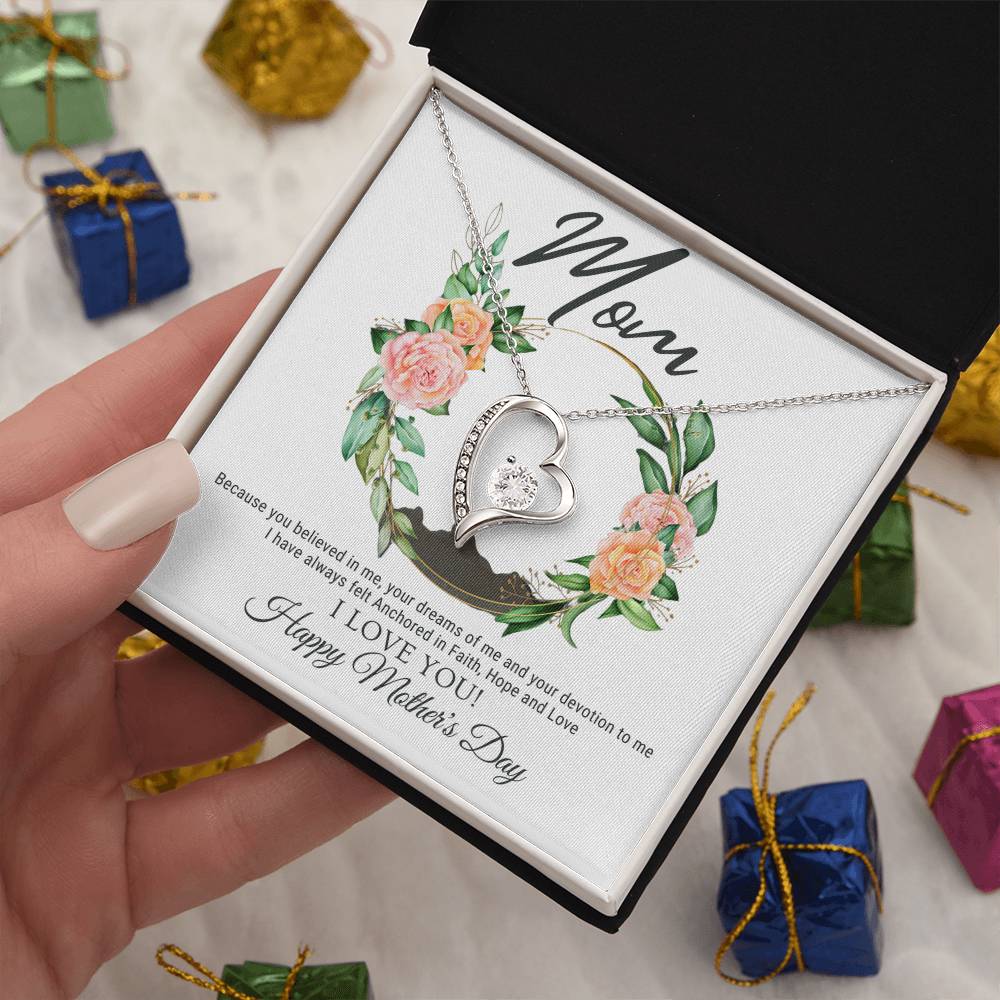 Happy Mother's Day Forever Love Necklace - Babaccam