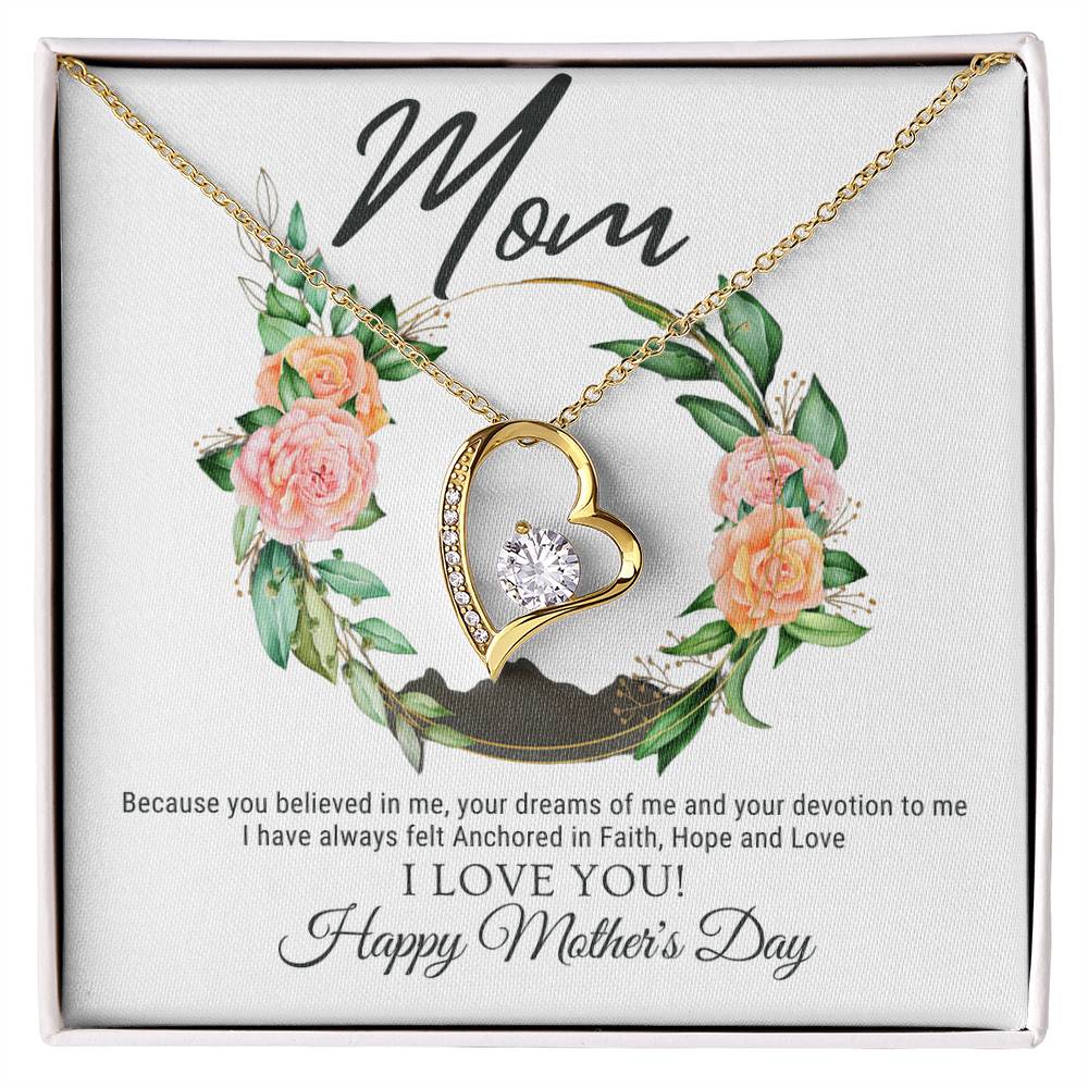 Happy Mother's Day Forever Love Necklace - Babaccam