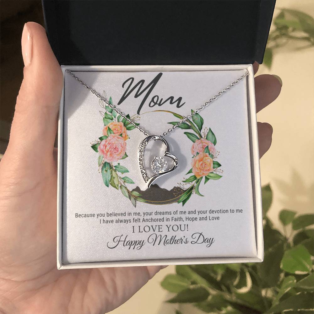 Happy Mother's Day Forever Love Necklace - Babaccam