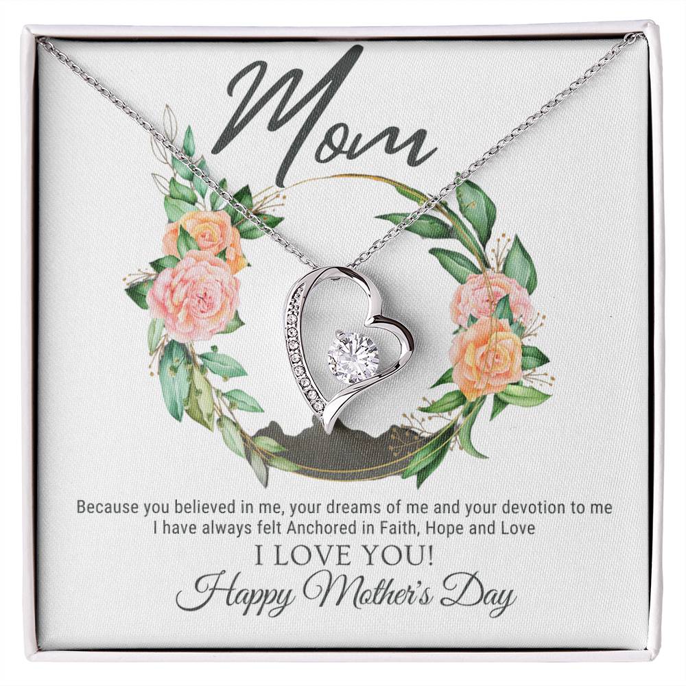 Happy Mother's Day Forever Love Necklace - Babaccam