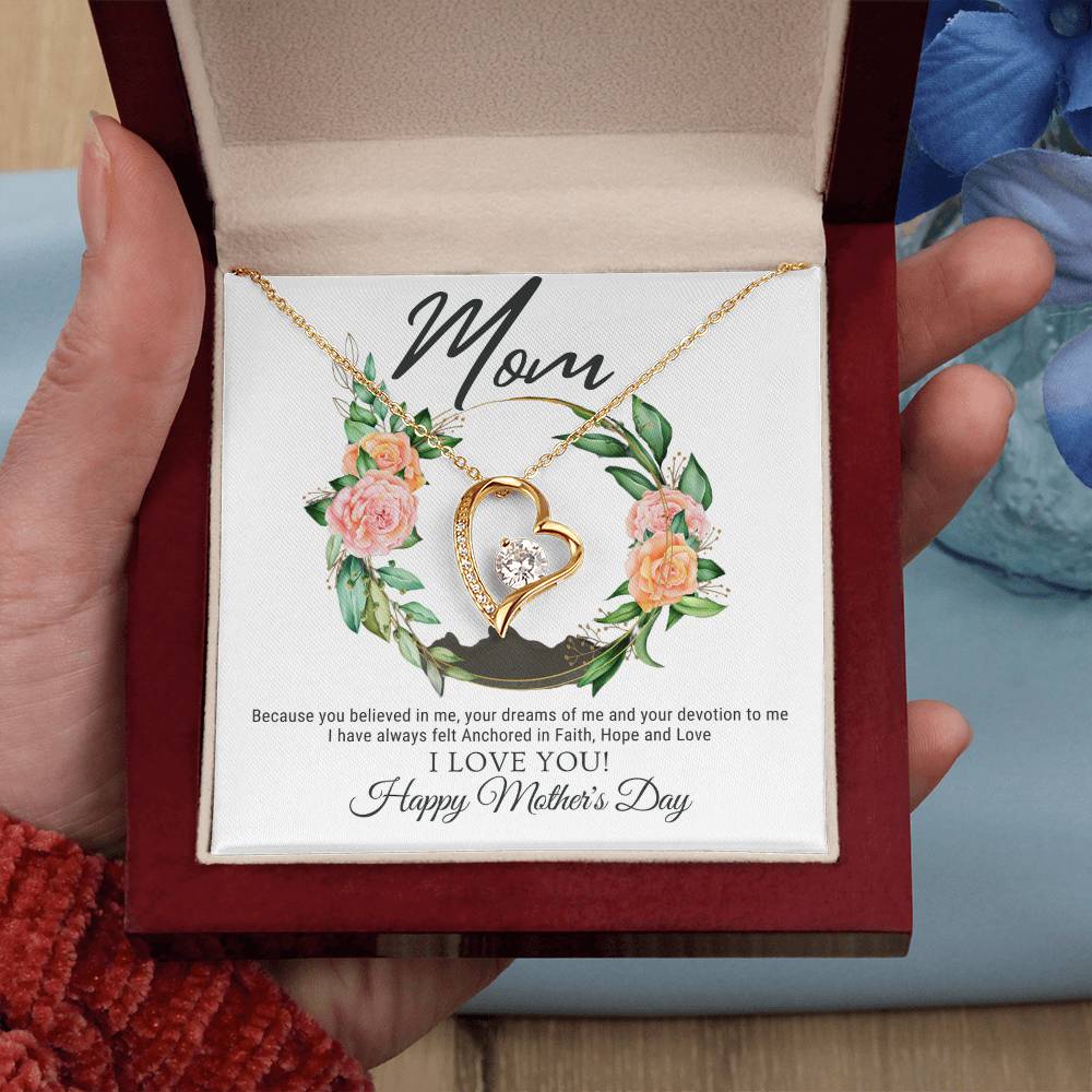 Happy Mother's Day Forever Love Necklace - Babaccam