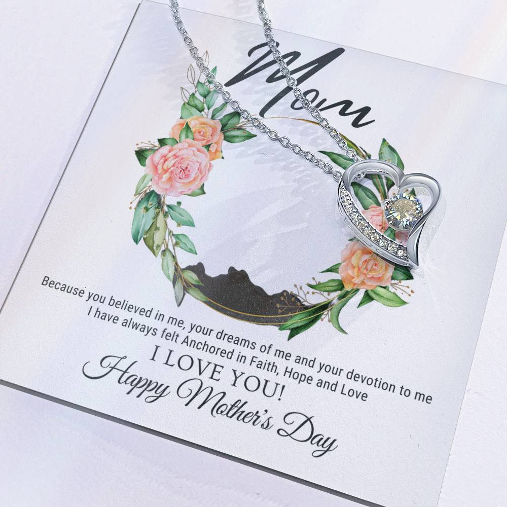 Happy Mother's Day Forever Love Necklace - Babaccam