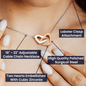My Daughter| Braver Than You Believe - Interlocking Love Necklace - Babaccam