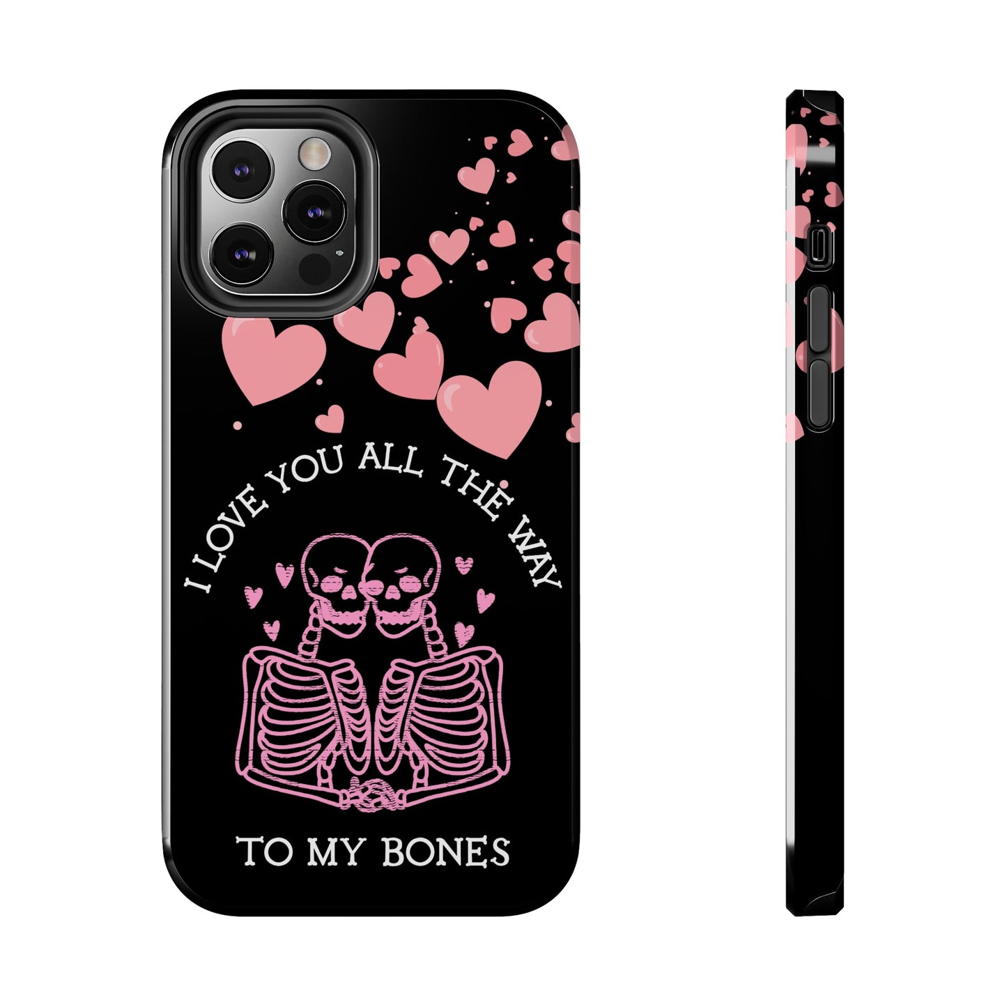 Skeleton love Tough Phone Cases - Babaccam
