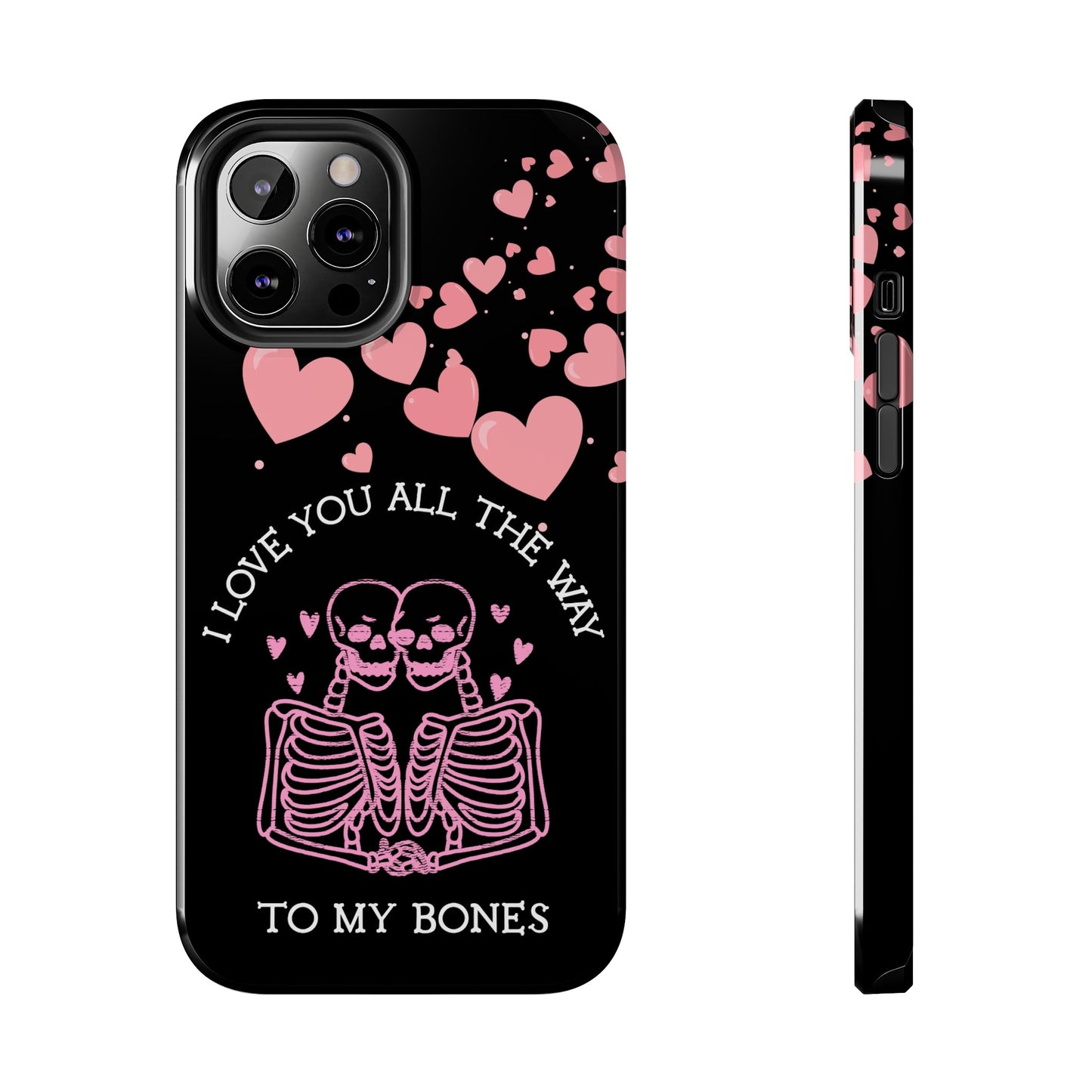 Skeleton love Tough Phone Cases - Babaccam