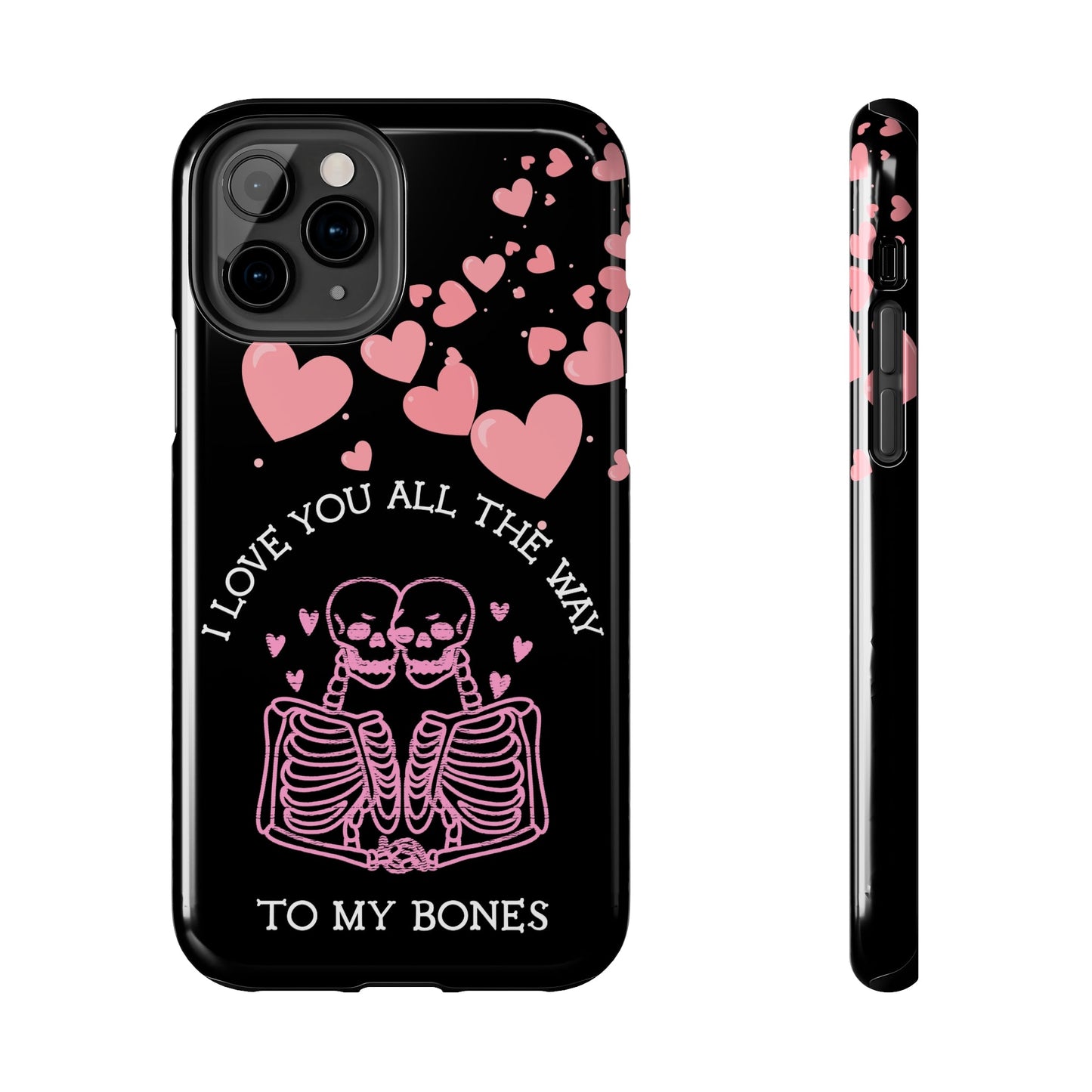 Skeleton love Tough Phone Cases - Babaccam