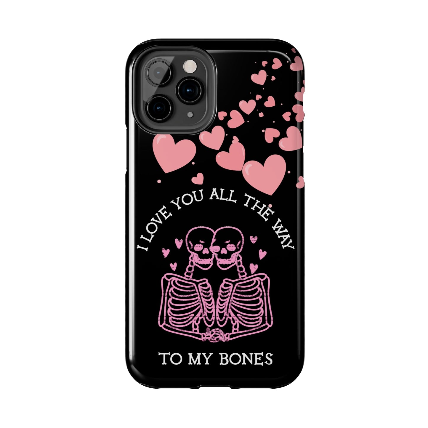 Skeleton love Tough Phone Cases - Babaccam