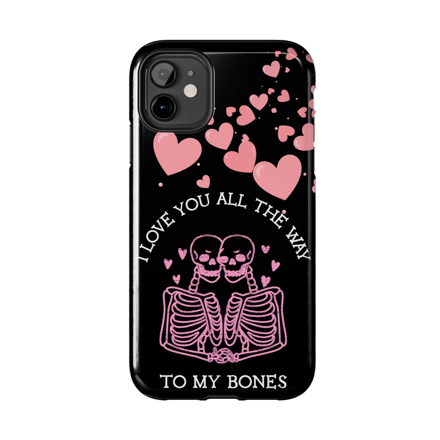 Skeleton love Tough Phone Cases - Babaccam