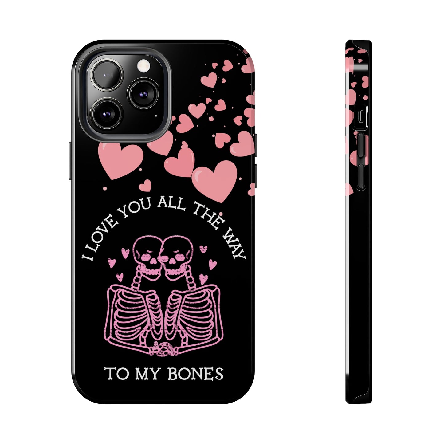 Skeleton love Tough Phone Cases - Babaccam