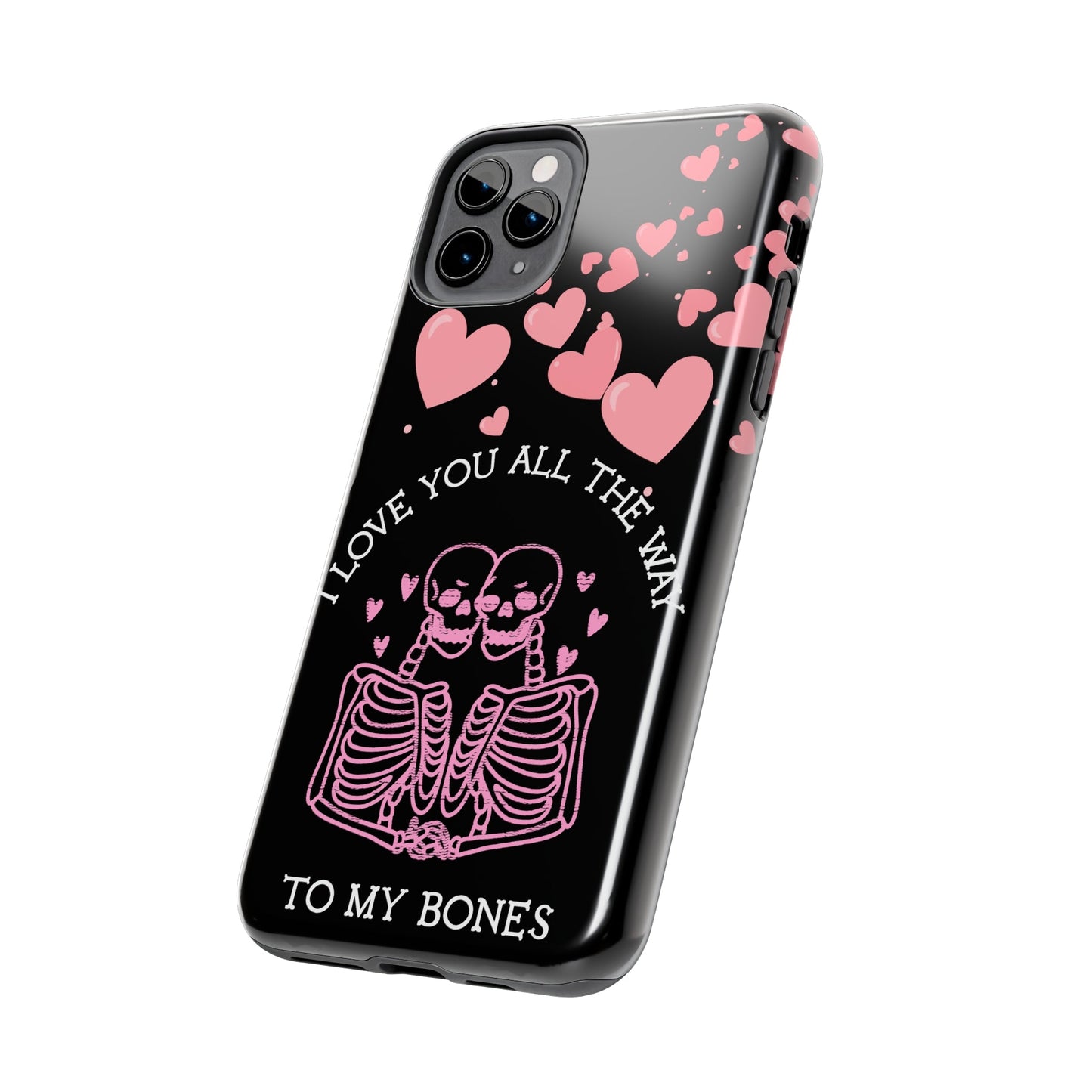 Skeleton love Tough Phone Cases - Babaccam