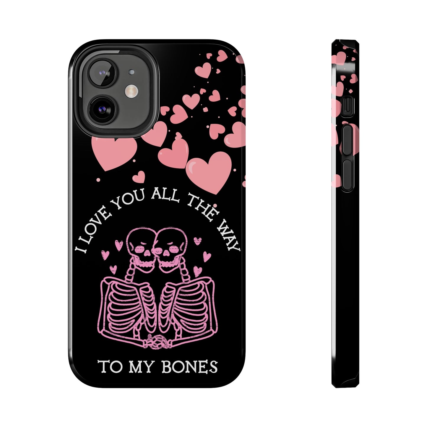 Skeleton love Tough Phone Cases - Babaccam