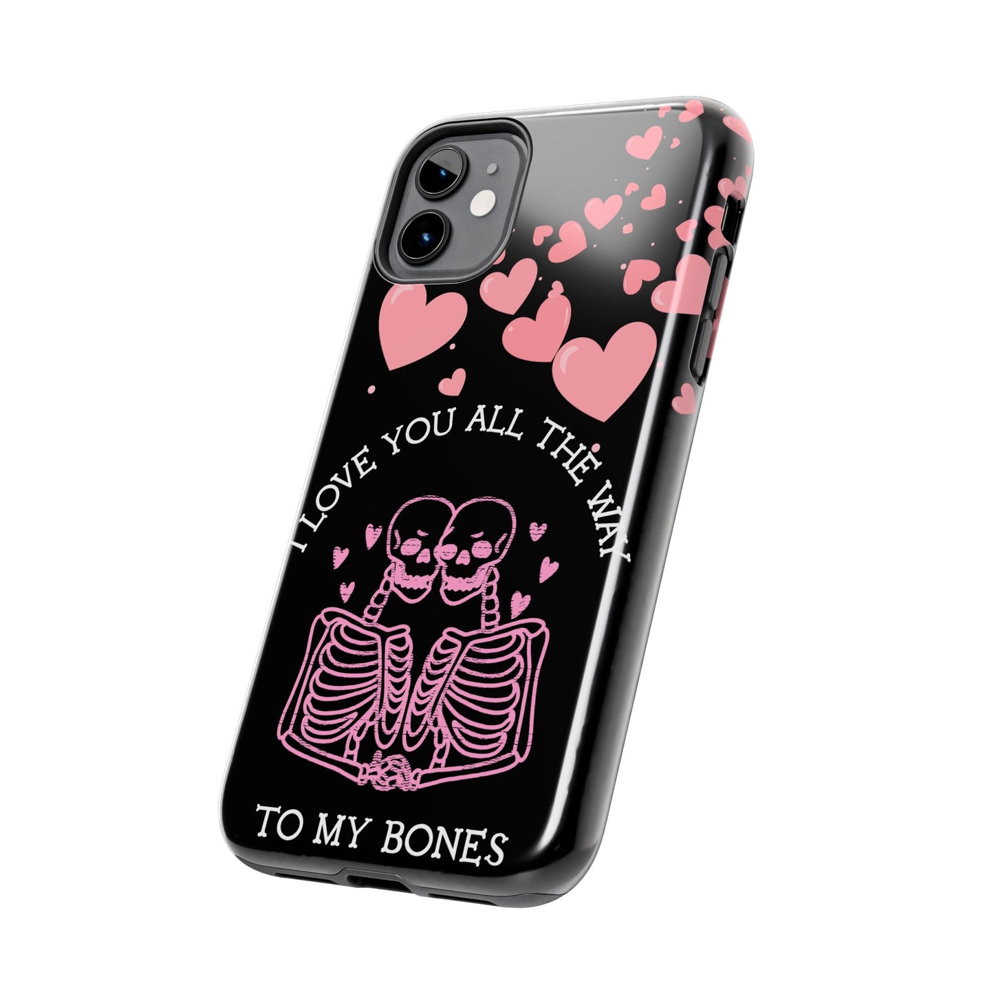Skeleton love Tough Phone Cases - Babaccam