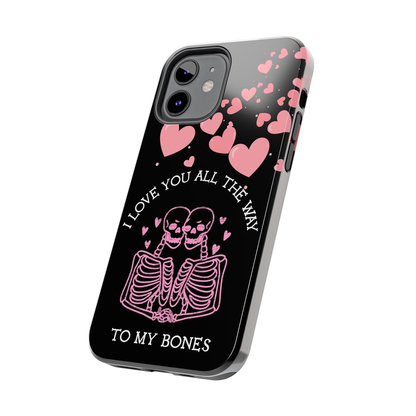 Skeleton love Tough Phone Cases - Babaccam