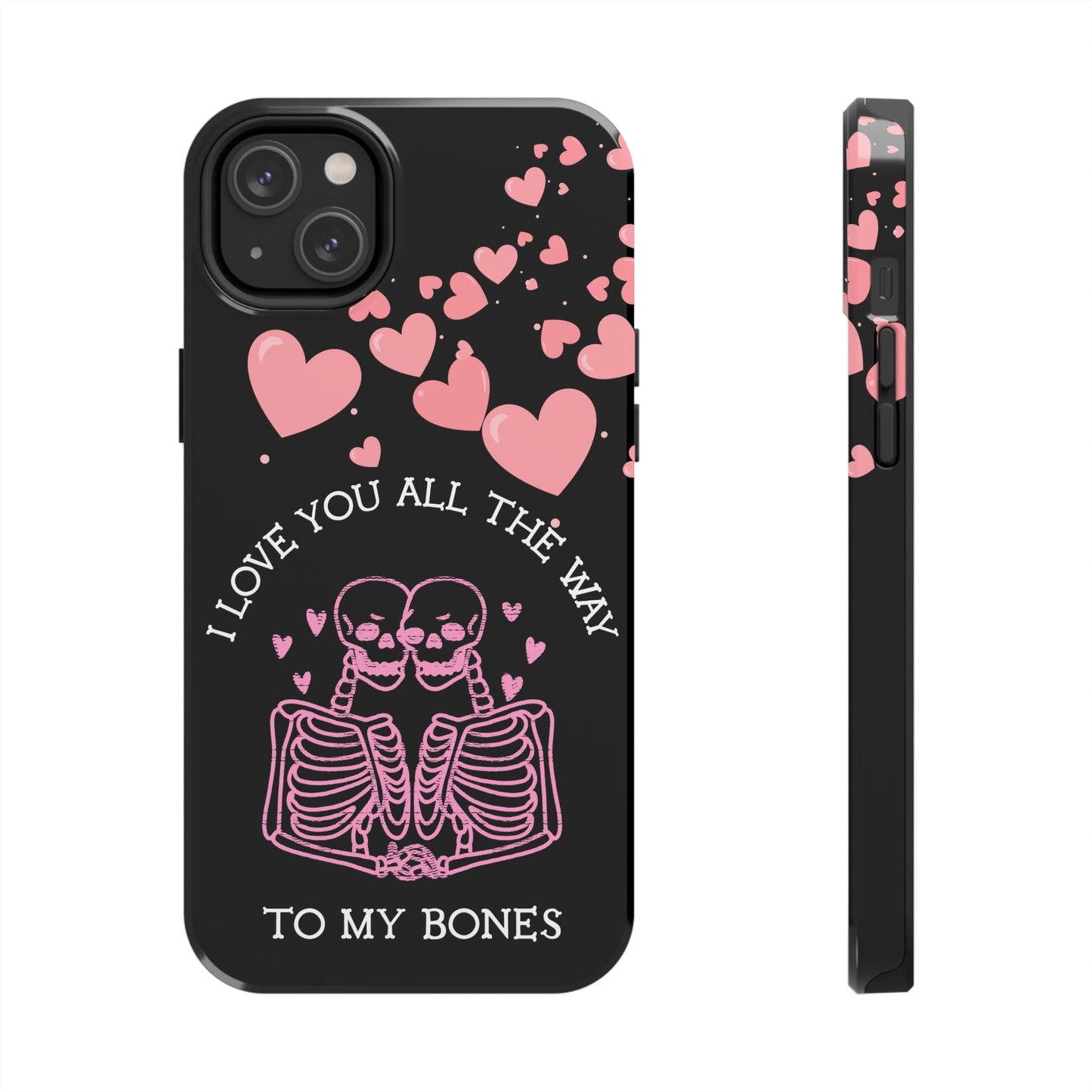 Skeleton love Tough Phone Cases - Babaccam