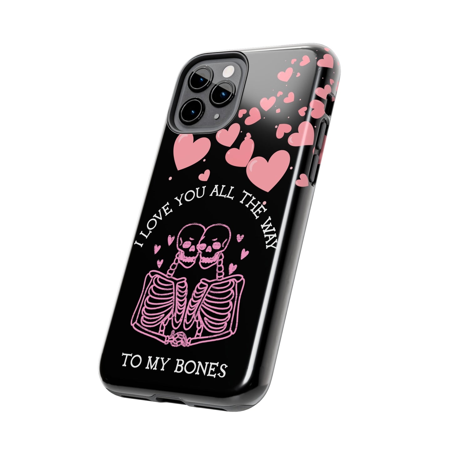 Skeleton love Tough Phone Cases - Babaccam