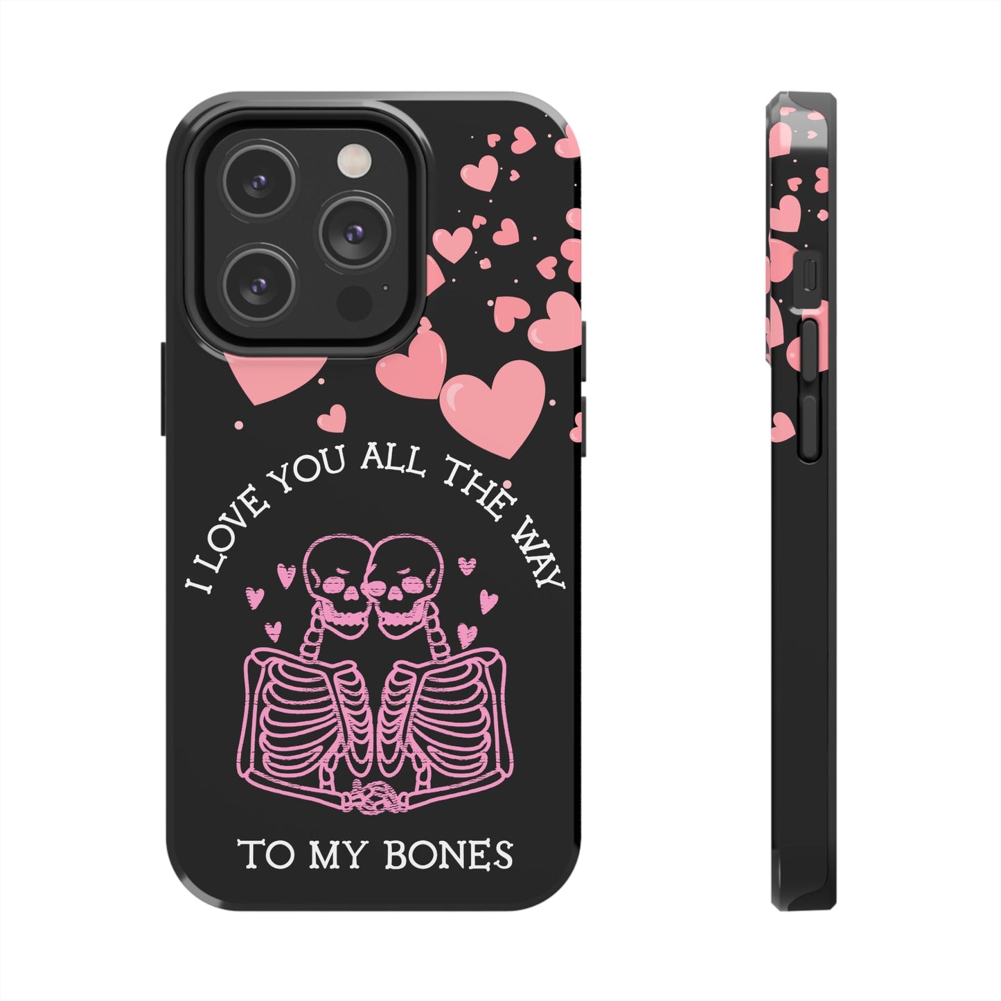 Skeleton love Tough Phone Cases - Babaccam