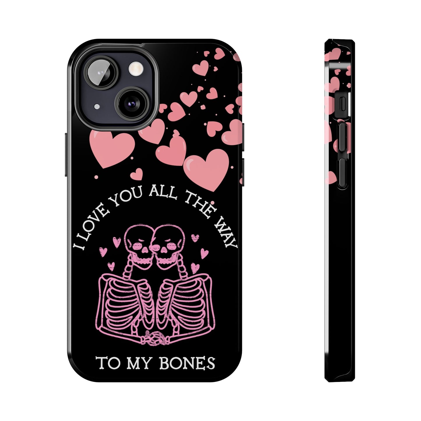 Skeleton love Tough Phone Cases - Babaccam
