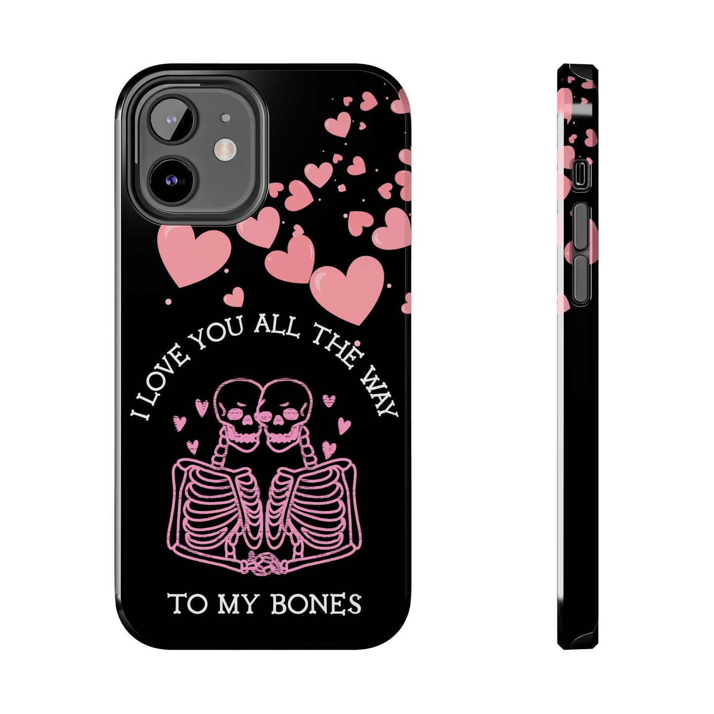 Skeleton love Tough Phone Cases - Babaccam