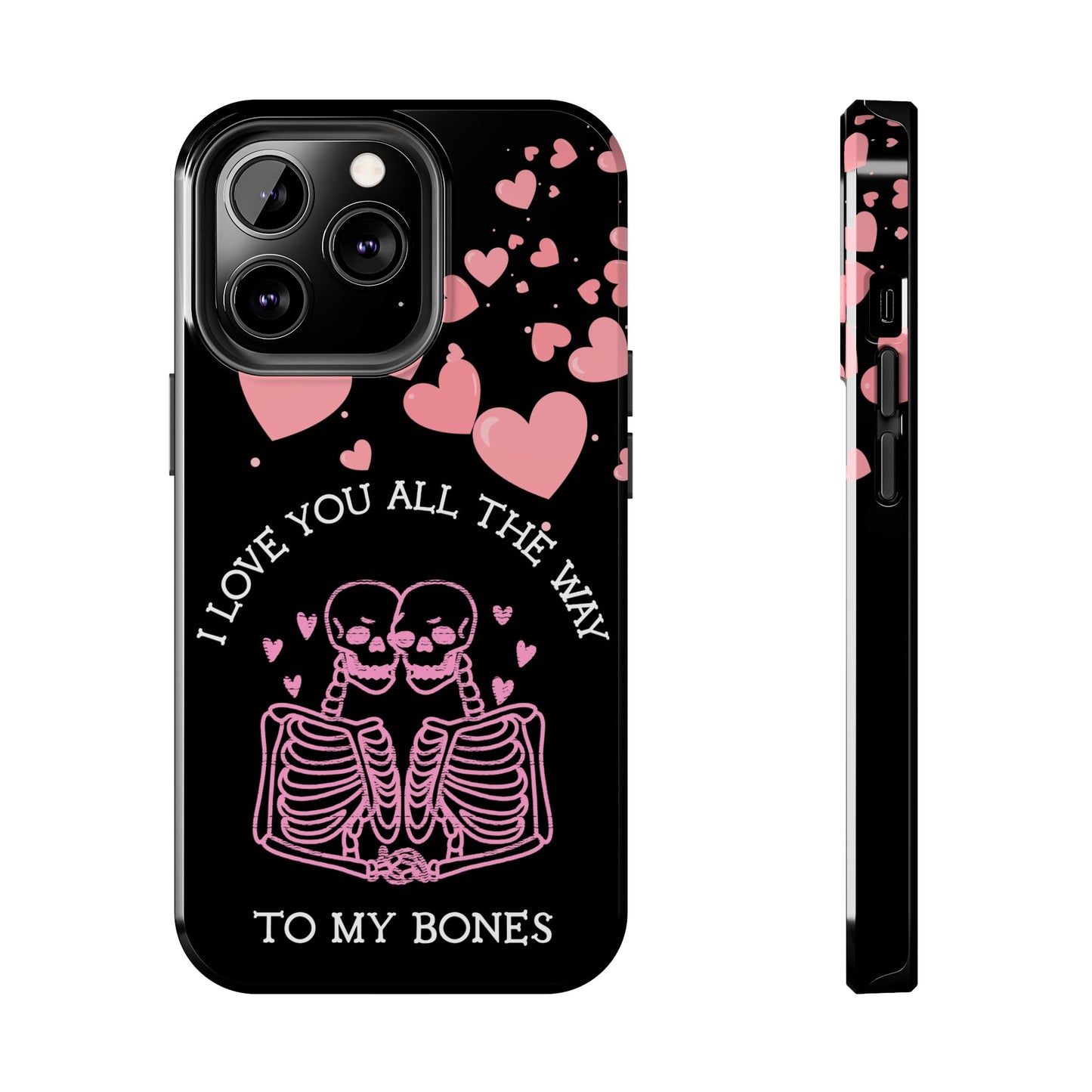 Skeleton love Tough Phone Cases - Babaccam