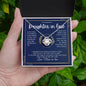 To My Daughter - in - law Love Knot Necklace - Babaccam