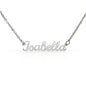 Custom Name Necklace no Message Card - Babaccam