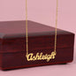 Custom Name Necklace no Message Card - Babaccam