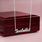 Custom Name Necklace no Message Card - Babaccam