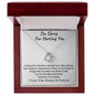 I'm Sorry| For Hurting You - Love Knot Necklace - Babaccam