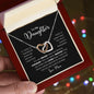 My Daughter| Braver Than You Believe - Interlocking Love Necklace - Babaccam