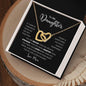 My Daughter| Braver Than You Believe - Interlocking Love Necklace - Babaccam