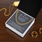 My Son| Take Risks - Cuban Link Chain - Babaccam