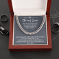 My Son| Take Risks - Cuban Link Chain - Babaccam
