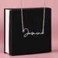 Signature Name Necklace no Message Card - Babaccam