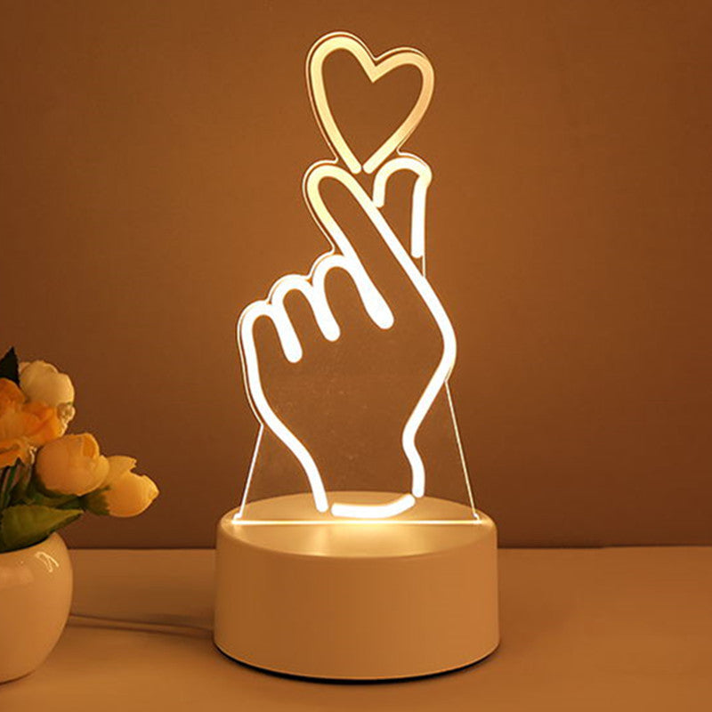 Night Light Table Lamp Bedside Lamp Bedroom - Babaccam