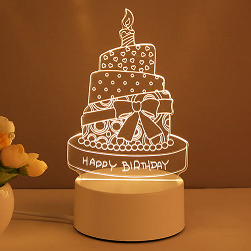 Night Light Table Lamp Bedside Lamp Bedroom - Babaccam