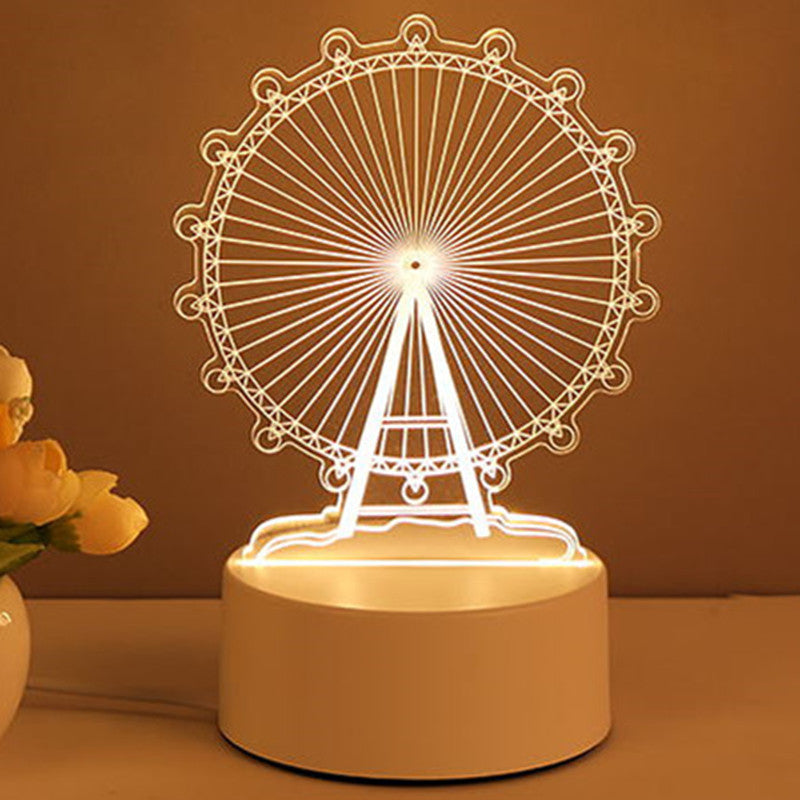 Night Light Table Lamp Bedside Lamp Bedroom - Babaccam