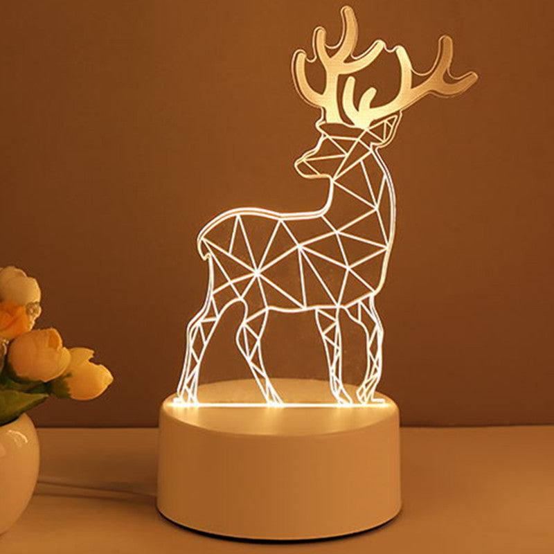 Night Light Table Lamp Bedside Lamp Bedroom - Babaccam