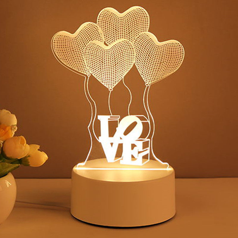 Night Light Table Lamp Bedside Lamp Bedroom - Babaccam