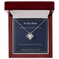 Love Knot Necklace for Mom, Birthday Gift From Daughter or Son