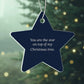 Christmas Star Ornament, Acrylic Keepsake Gift