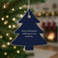Christmas Tree Ornament, Acrylic Keepsake Gift