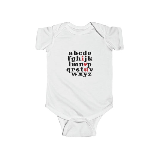 Infant Fine Jersey Bodysuit - Babaccam