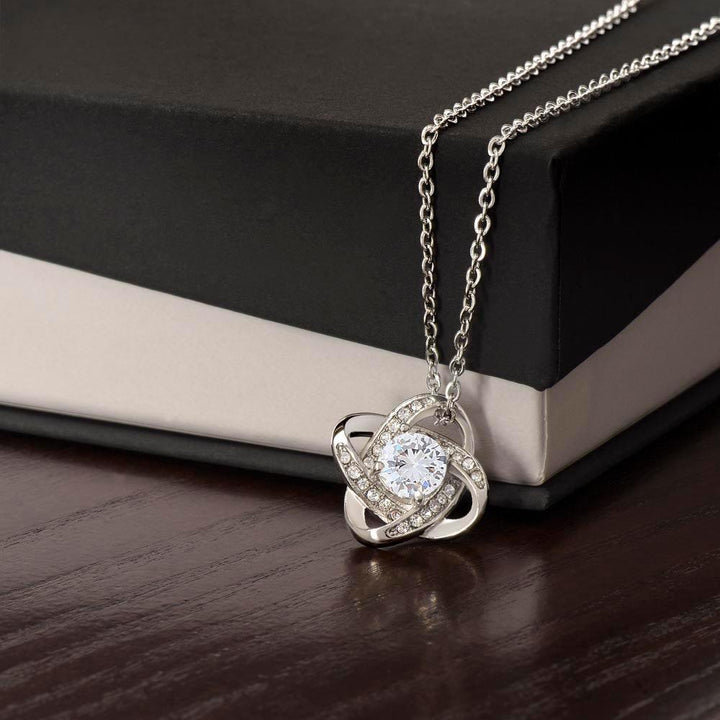 Love Knot Necklace No Message Card - Babaccam
