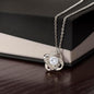 Love Knot Necklace No Message Card - Babaccam
