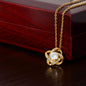 Love Knot Necklace No Message Card - Babaccam
