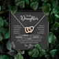 My Daughter| Braver Than You Believe - Interlocking Love Necklace - Babaccam